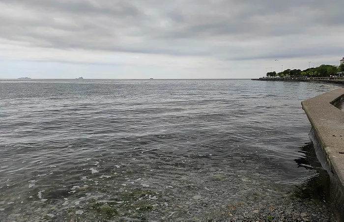 İstanul Caddebostan’da yağmur sonrası müsilaj azaldı