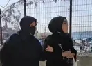 Camiye girmek isteyen kadınları içeri almadılar