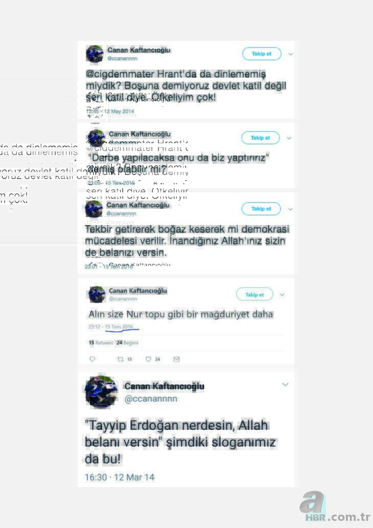 Canan Kaftancıoğlu’na hapis cezası aldıran skandal tweetler