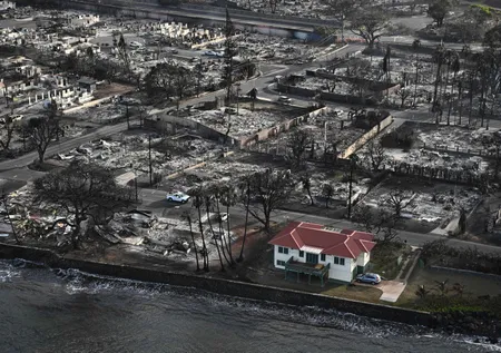 Hawaii yangınında ona hiçbir şey olmadı: Mucize ev