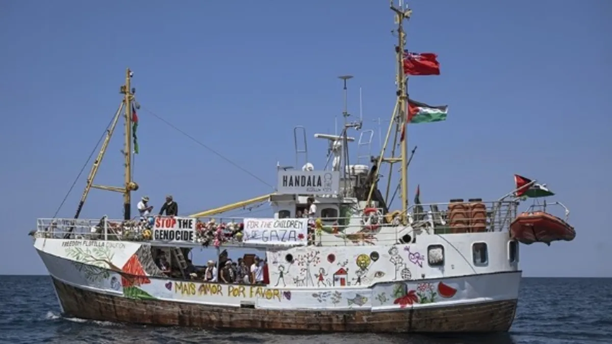 İşgal ordusu alıkoymuştu! Özgürlük Filosu'ndaki tüm aktivistler serbest bırakıldı