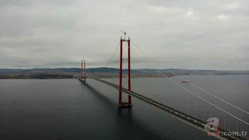 1915 Çanakkale Köprüsü 'Dünyanın En Yüksek Kuleli Asma Köprüsü' oldu 13