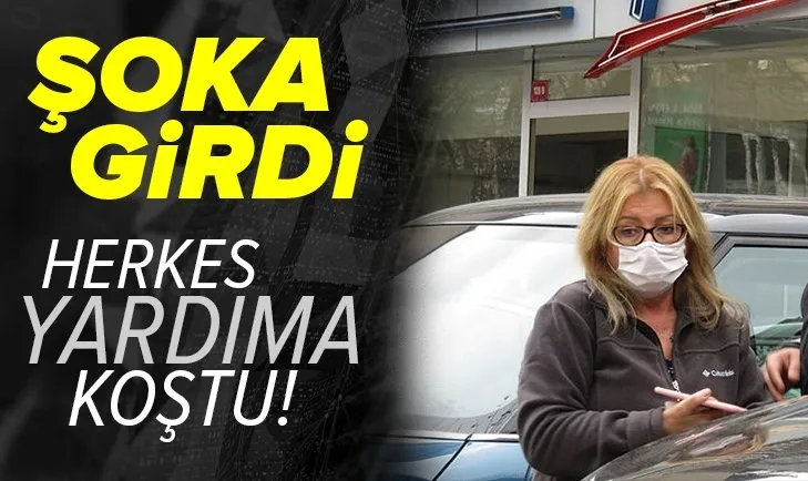 İstanbul’da kontrolden çıkıp devrilen lüks cipin sürücüsü şoka girdi uzun süre ağladı