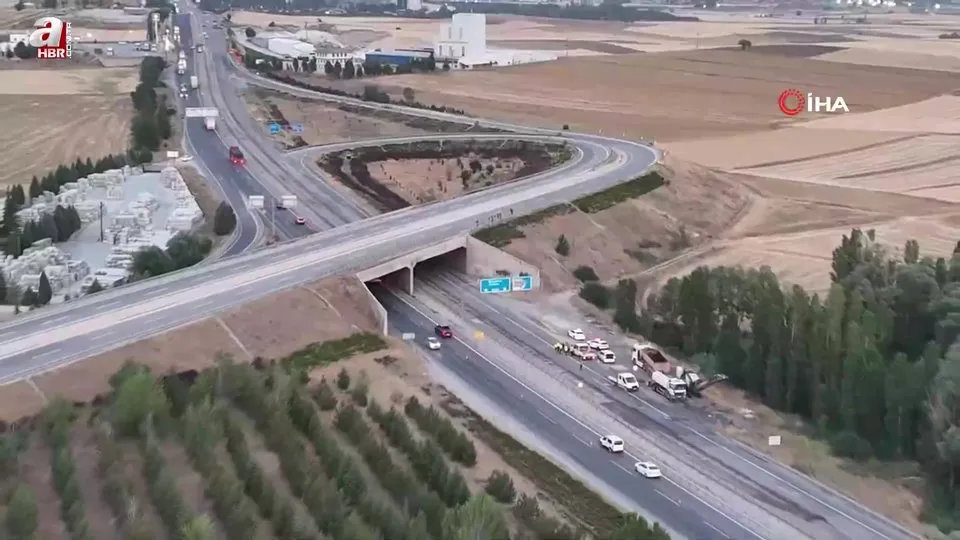 Eskişehir-Bozüyük karayolunda trafik durma noktasına geldi