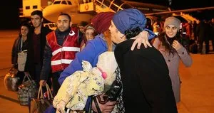 Dördüncü kafile Türkiye’ye geldi