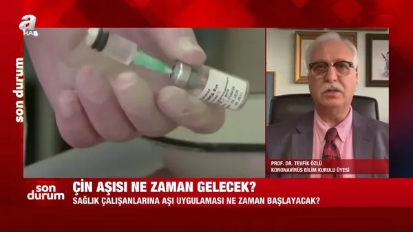 Prof. Dr. Tevfik Özlü'den A Haber canlı yayınında açıkladı: İstanbul Ankara İzmir vaka sayılarında... - 1