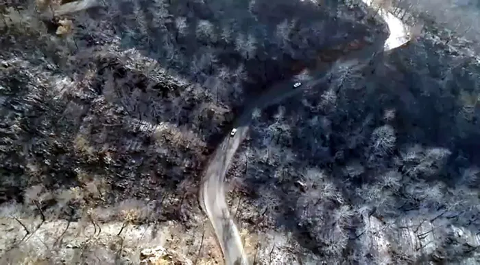 Marmaris’te yangından geriye kalanlar: Yeşilliklerin içindeki 30 ev küle döndü! Havadan böyle görüntülendi