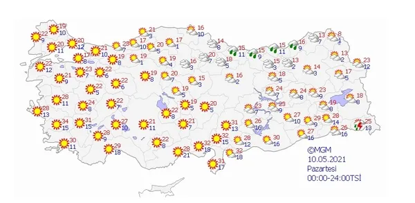 Son dakika: Meteoroloji'den flaş sağanak yağış uyarısı! İstanbul Ankara İzmir hava durumu... - 5