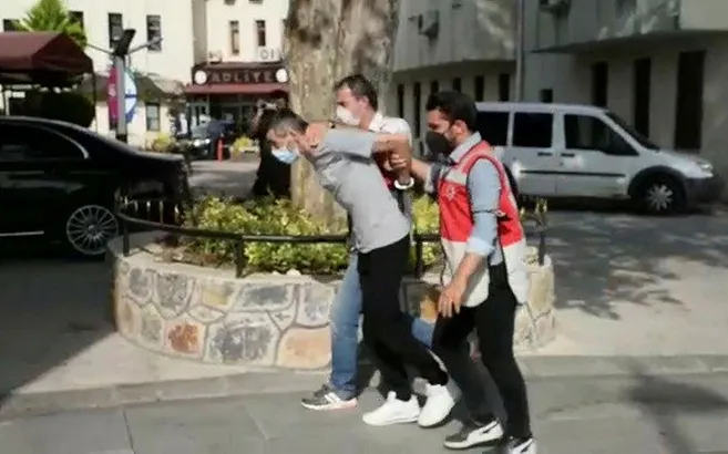 Engellileri darbeden saldırgan tutuklandı