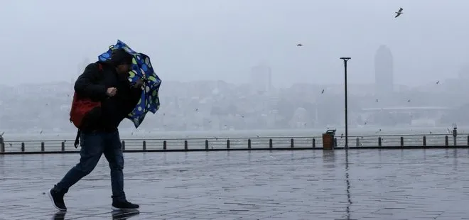 Kuvvetli fırtına ve sağanak yağış yolda! Meteoroloji gün verdi! İstanbul Ankara İzmir hava durumu