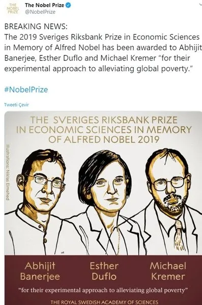 Nobel Ekonomi Ödülü sahibini buldu - 1