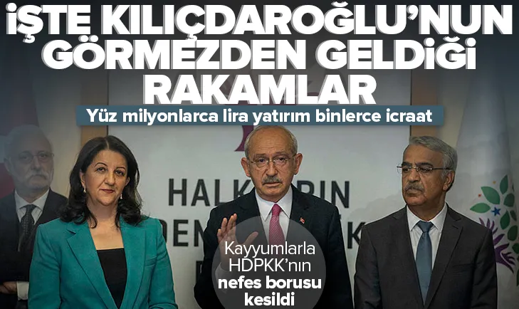 Kayyumlarla HDP’nin PKK’ya nefes borusu kesildi