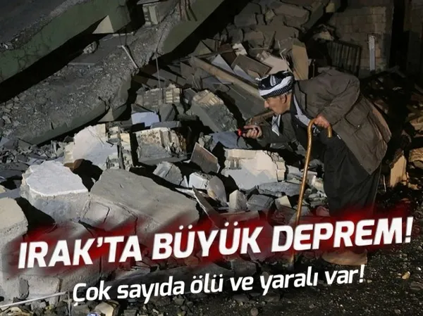 Irak'taki deprem bölgesine ilk yardım Kızılay'dan geldi - 4