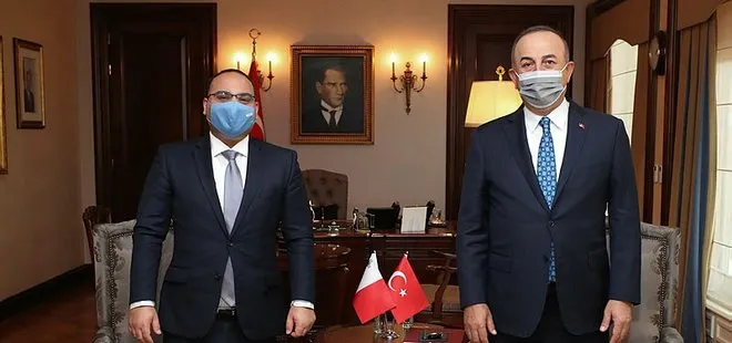 Dışişleri Bakanı Mevlüt Çavuşoğlu’ndan kritik görüşme! Malta Maliye ve İstihdam Bakanı Clyde Caruana ile bir araya geldi