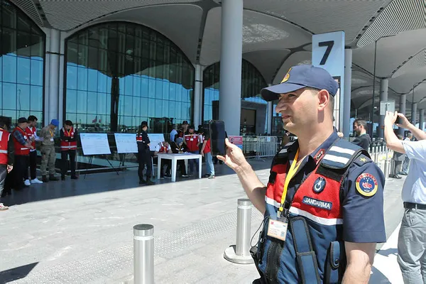 İstanbul Havalimanı'nda deprem tatbikatı - 2