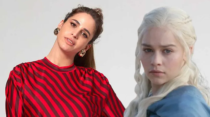 Büşra Pekin 'Khaleesi'nin kopyası oldu! İşte o paylaşım...