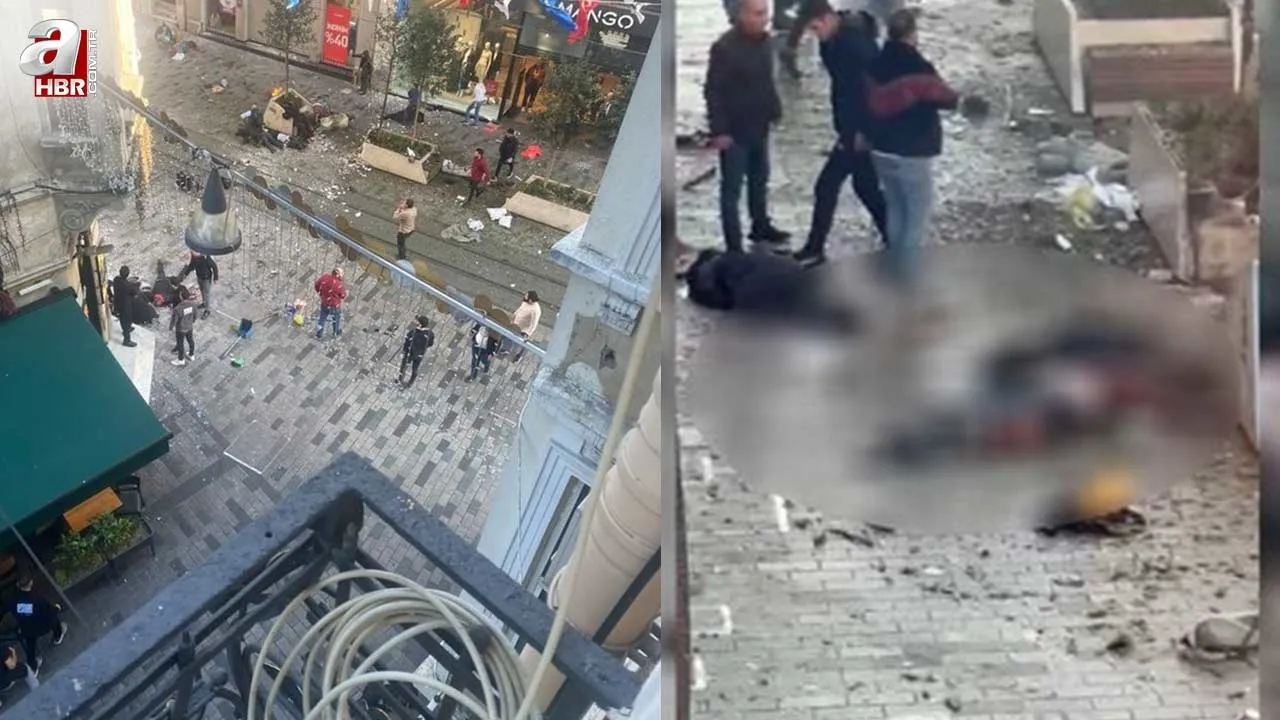 İstiklal Caddesi ne oldu? Taksim'de bomba mı patladı? TAKSİM BEYOĞLU PATLAMA | Ölü ve Yaralı var mı? PATLAMA ANI GÖRÜNTÜLERİ
