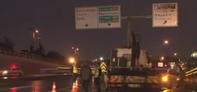 İstanbul'da kapalı yollar