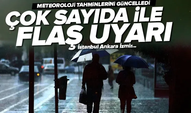 Son dakika! Meteoroloji hava durumu! Çok sayıda ile uyarı: İstanbul Ankara İzmir... | 5-9 EKİM HAVA NASIL OLACAK?