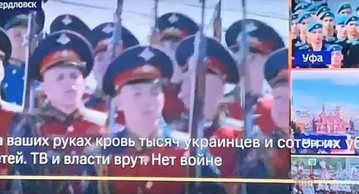 Putin dünyaya seslenirken ekrandaki mesaj şoke etti! Rusya’yı karıştıran olay