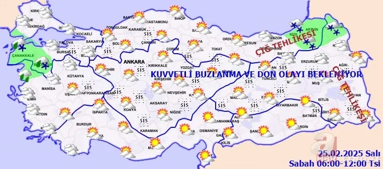 Güneşi özleyenler dikkat: Sıcaklıklar 5 derece artıyor! 25 Şubat hava durumu 7