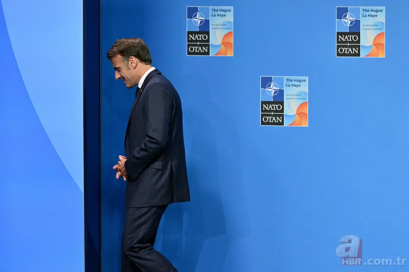 Macron'un Başkan Erdoğan'la tokalaşması gündem oldu! 8