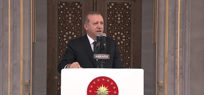 Cumhurbaşkanı Erdoğan: Bu eser Ankara’mızın sembollerinden biri olacak