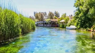 Kadın Azmağı deresinde tekne turu