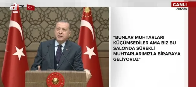 Cumhurbaşkanı Erdoğan: Manşetlerle çarpışarak bugünlere geldik - 1