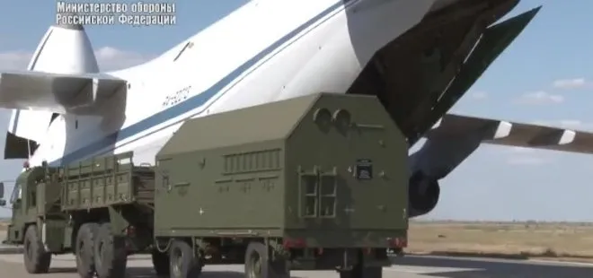 Rusya Türkiye’ye yapılan S-400 sevkiyatının son görüntülerini yayınladı