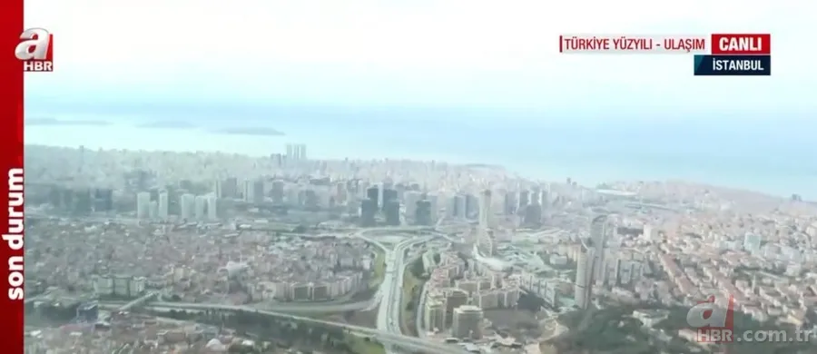 Türkiye Yüzyılı'nda "ULAŞIM"! Türkiye'ye çağ atlatan dev eserler A Haber'de 16