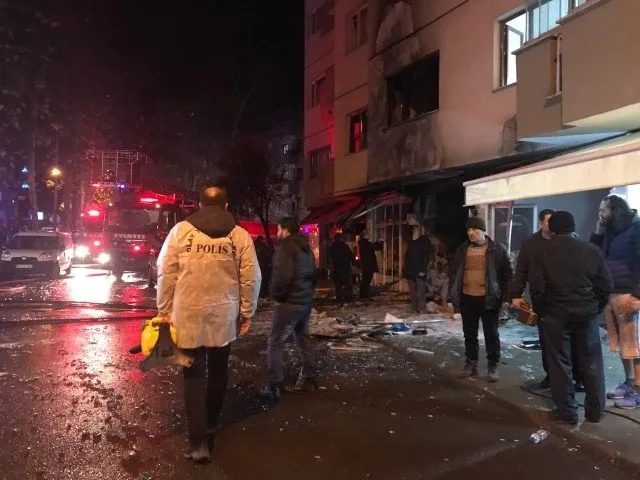 Trabzon’da tüpgaz bayisinde patlama