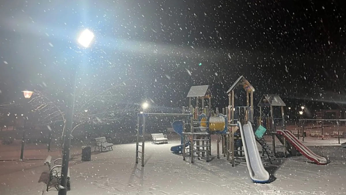 Başkentte kar yağışı! Yüksek kesimler beyaza büründü