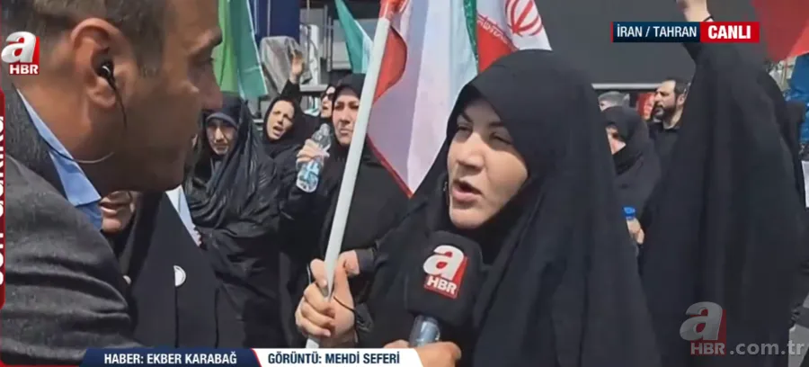 İran'da ateşkes kutlaması: A Haber Tahran'da 3