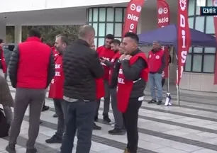 İzmir’de maaş krizi! İşçiler eylemde
