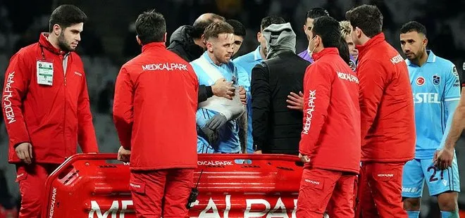 Trabzonspor’da Edin Visca sakatlandı! Yıldız oyuncu taraftarları korkuttu