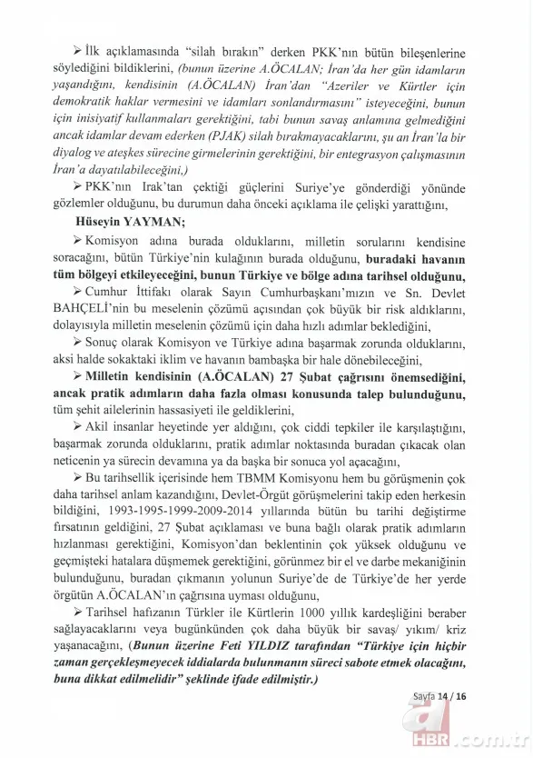 TBMM İmralı görüşmesinin tutanaklarını yayımlandı 16