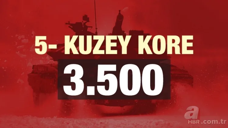 Türkiye'nin kaç tane tankı var? Türkiye'nin tank sayısı 16