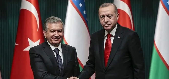 Son dakika: Başkan Erdoğan Özbekistan Cumhurbaşkanı Mirziyoyev ile telefonda görüştü