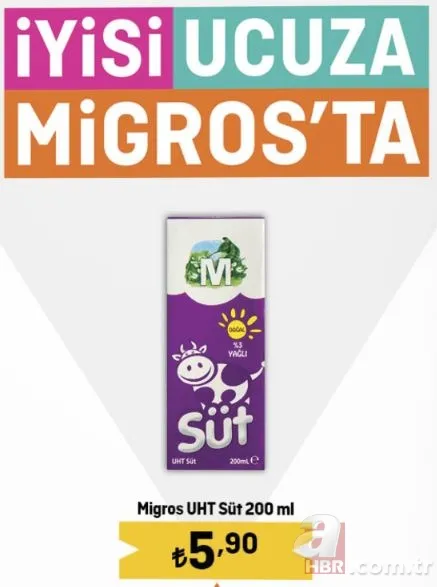 26 Eylül Migros indirim kataloğu yayınlandı: Migros’ta Dana Kasap Sucuk 59 TL, Dana Kasap Sucuk 59 TL, Dana Kıyma 99.90 TL, Süzme Peynir 39 TL’den satılıyor 16