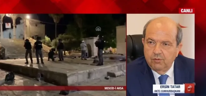 KKTC Cumhurbaşkanı Ersin Tatar: Mescid-i Aksa yaşananlar bize Kıbrıs’ta yaşananları hatırlattı