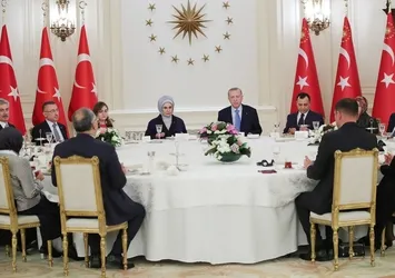 Emine Erdoğan yargı mensuplarıyla buluştu