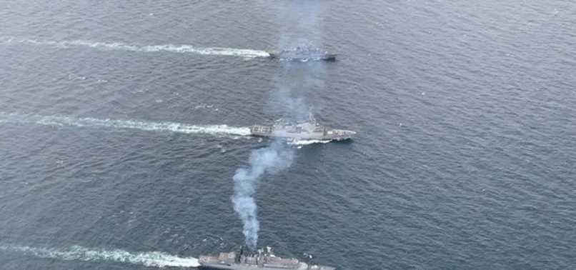 MSB: TCG Yavuz fırkateyni NATO unsurlarıyla geçiş eğitimleri icra etti