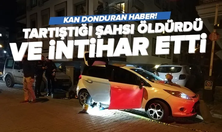 İzmir’de korkunç olay! Tartıştığı şahsı öldürdü intihar etti
