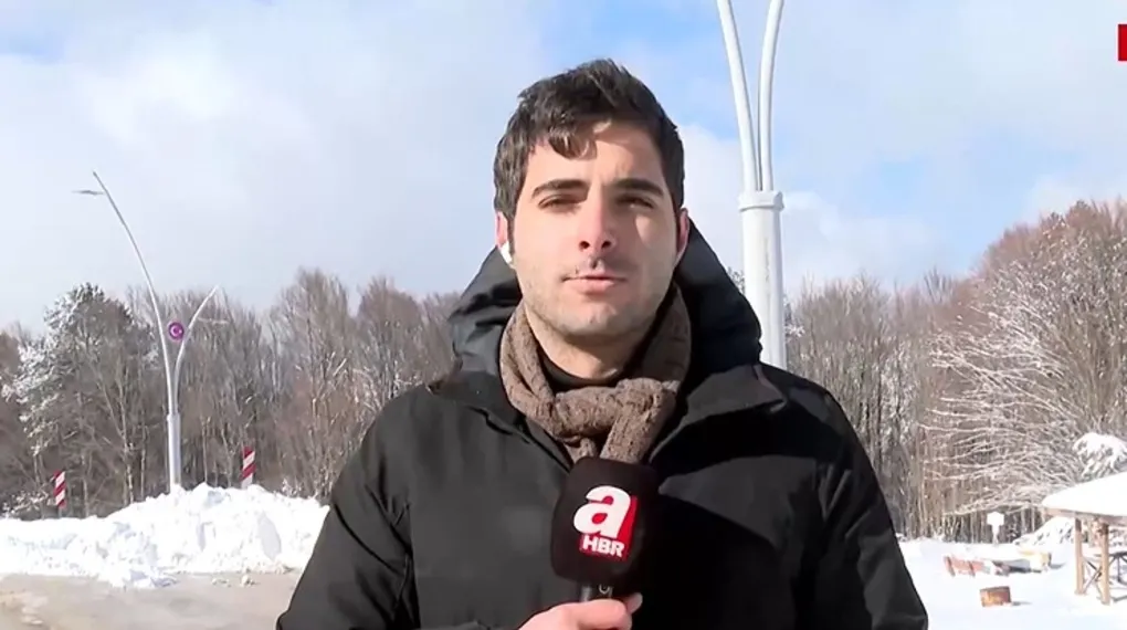 Uludağ'da kar aralıklarla etkili