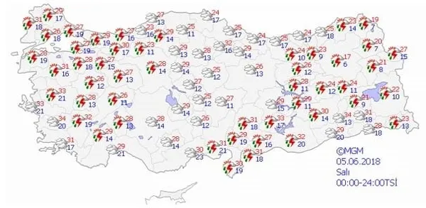 Meteoroloji'den son dakika hava durumu tahmini! Bugünden itibaren başlıyor... - 1