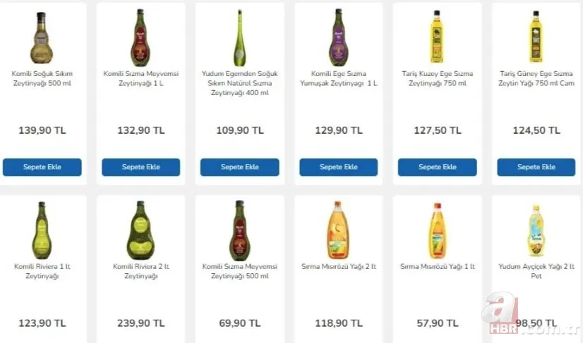 YAĞ FİYATLARI DÜŞECEK! Ayçiçek yağı ne kadar, kaç TL olacak? EN UCUZ AYÇİÇEK YAĞI...ŞOK, A101, CarrefourSA... 14