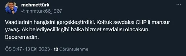 CHP’li Mansur Yavaş ABB’nin kasasını boşalttı! Para nerede hesap ver!