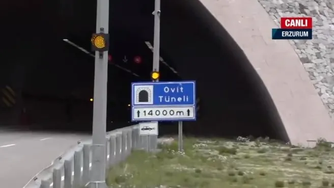 Rize-Erzurum yolu artık 12 ay açık! Ovit Tüneli hizmete girdi yılda 15,5 milyon TL tasarruf sağlandı