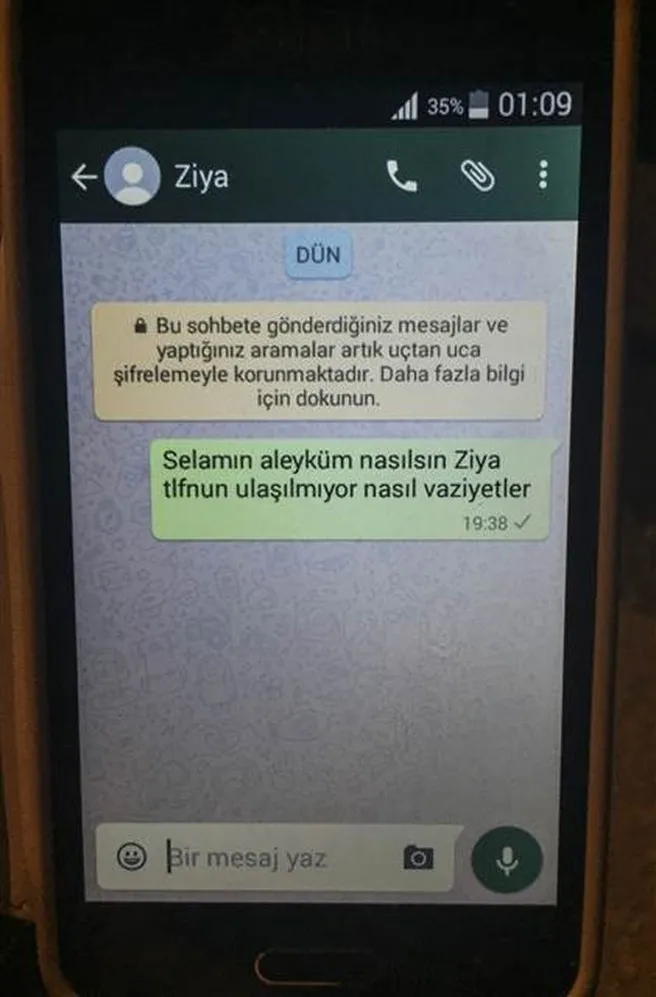 Whatsapp'tan dayısının yazdığı mesaja yanıt veremeden şehit oldu - 1